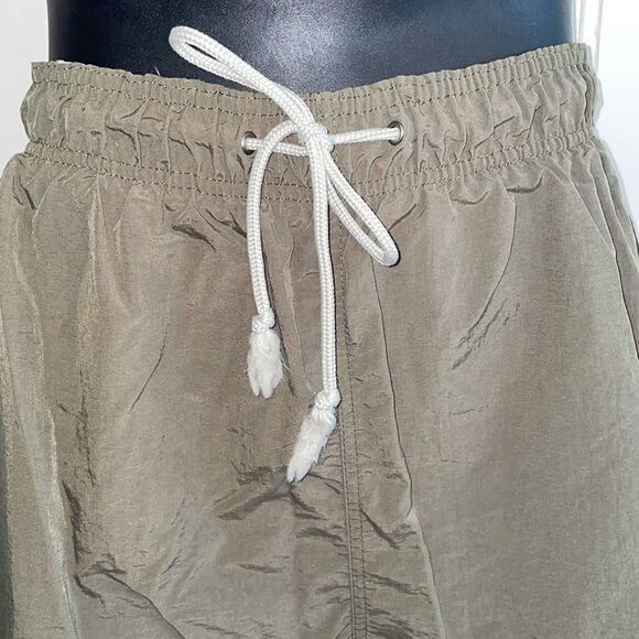 Sand N Sun army green polyester swim trunks - Picture 2 of 8